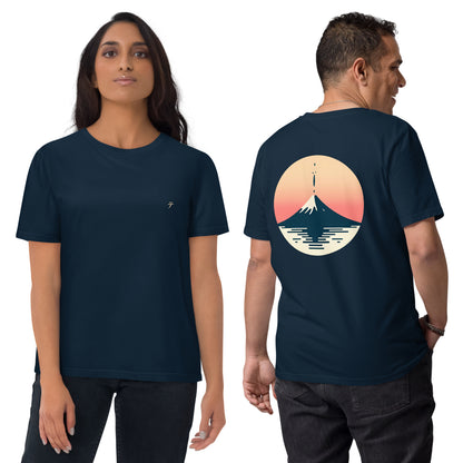 Camiseta Fuji Azul Oscuro