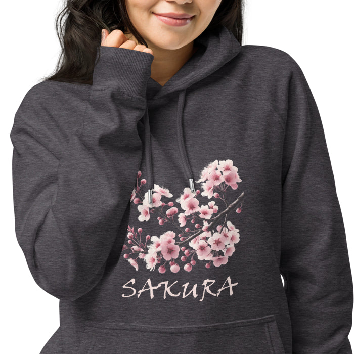 Sudadera Capucha Sakura Carbón