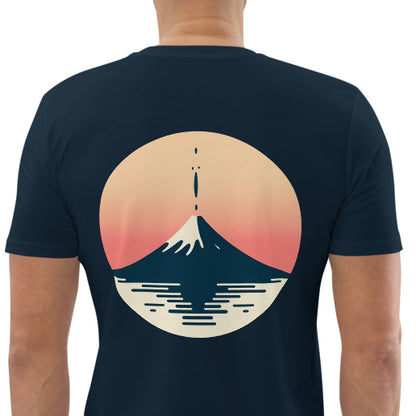 Camiseta Fuji Azul Oscuro