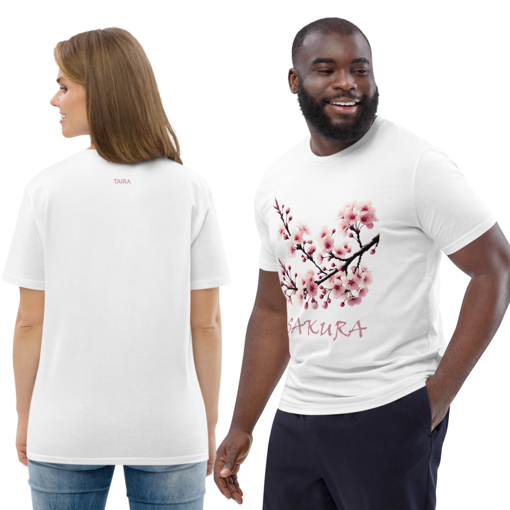 Camiseta Sakura Blanca