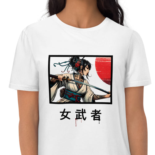 Camiseta Onna-musha Blanca