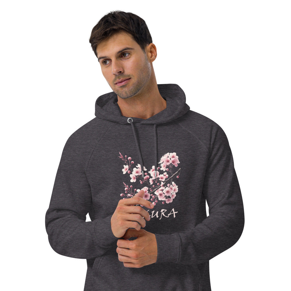 Sudadera Capucha Sakura Carbón