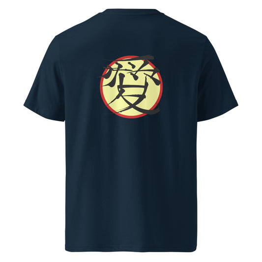 Camiseta Kanji Love Azul