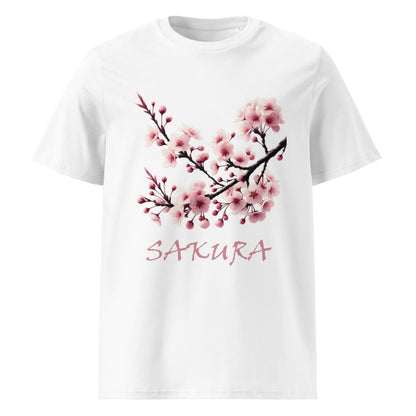 Camiseta Sakura Blanca